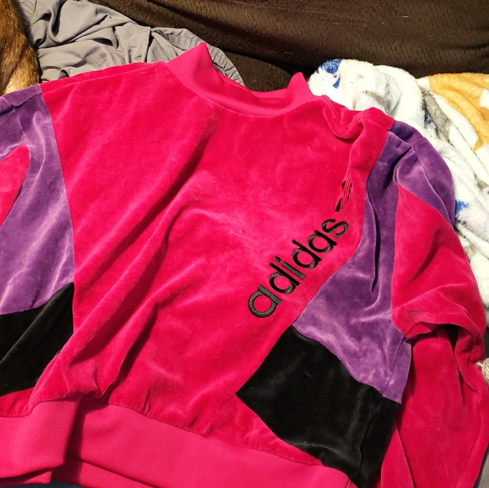 Cropped Adidas sweatshirt